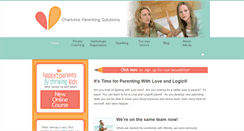 Desktop Screenshot of charlotteparentingsolutions.com